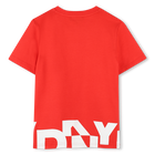 Wide-fit cotton T-shirt DKNY 
                    BOY
