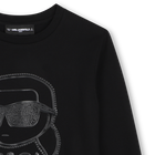 Long sleeve t-shirt KARL LAGERFELD KIDS 
                    BOY