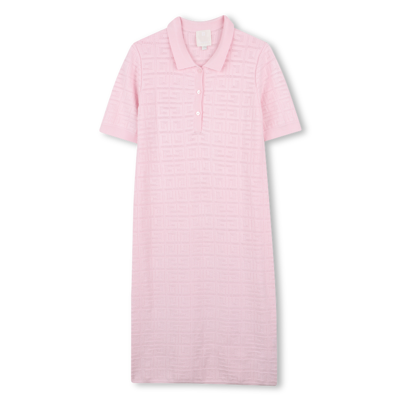 Long straight patterned dress GIVENCHY 
                        GIRL