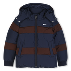 Hooded down jacket BOSS 
                    BOY