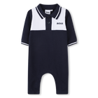 Polo collar jumpsuit BOSS 
                    BOY