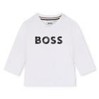 Cotton logo T-shirt BOSS 
                    BOY