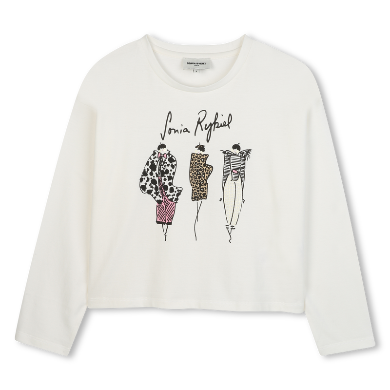 Long sleeve T-shirt SONIA RYKIEL 
                        GIRL
