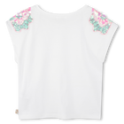T-shirt with shoulder sequins BILLIEBLUSH 
                    GIRL