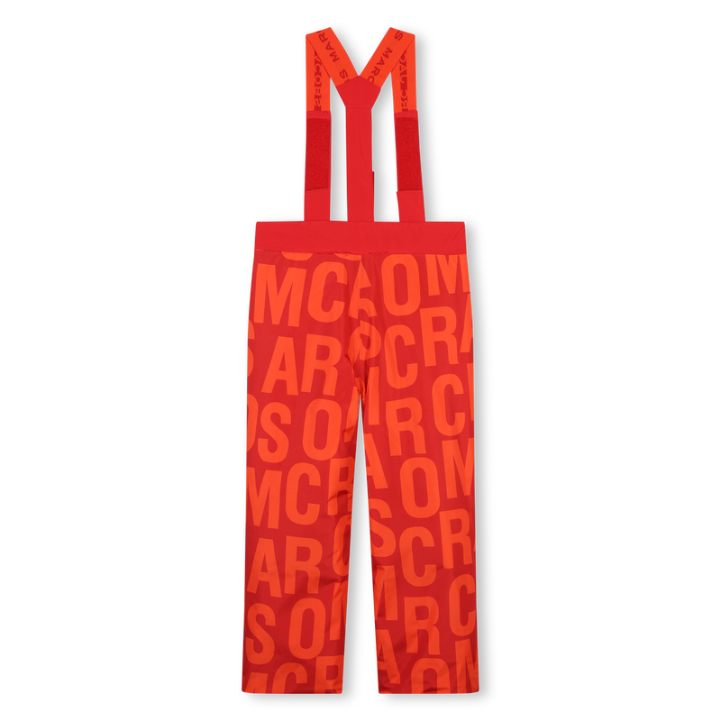 Ski trousers with braces MARC JACOBS 
                        UNISEX