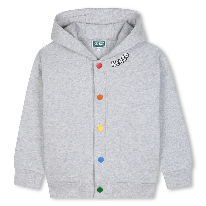 Hooded cardigan KENZO KIDS 
                        BOY