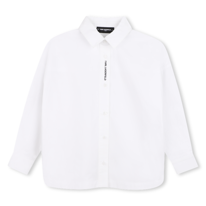 Long sleeve shirt KARL LAGERFELD KIDS 
                        GIRL