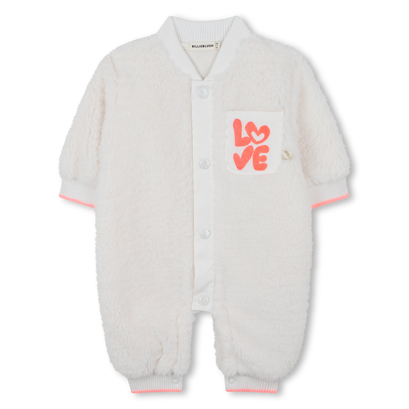 Plush fabric jumpsuit BILLIEBLUSH 
                        GIRL
