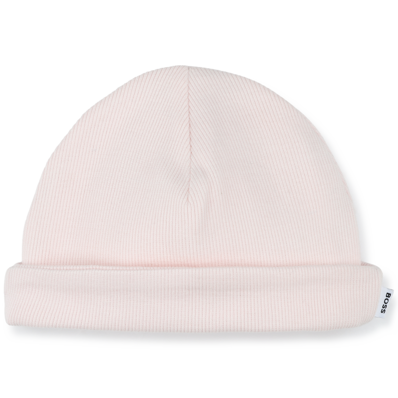 Ribbed hat with turn up BOSS 
                        GIRL
