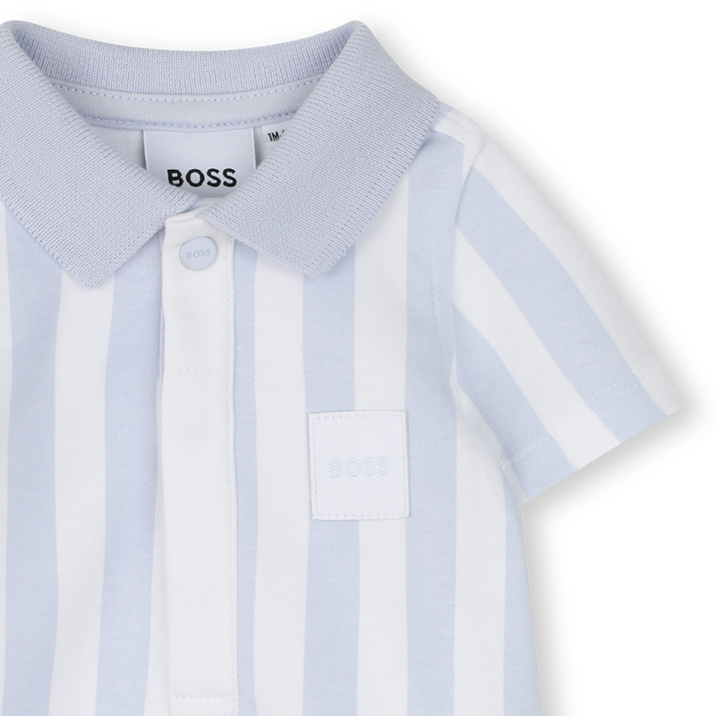 STRIPED PLAYSUIT BOSS 
                        BOY