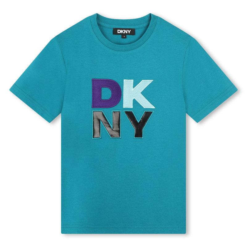 Short-Sleeved Cotton T-Shirt DKNY 
                        BOY