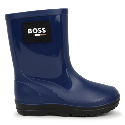 Bi-textured rain boots BOSS BOY
