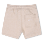 Linen and cotton shorts BOSS 
                    BOY