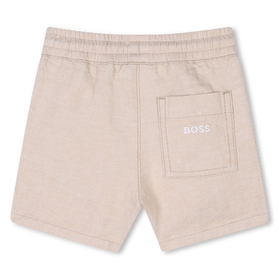 Linen and cotton shorts BOSS BOY