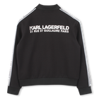 Zipped cardigan with pockets KARL LAGERFELD KIDS 
                    BOY