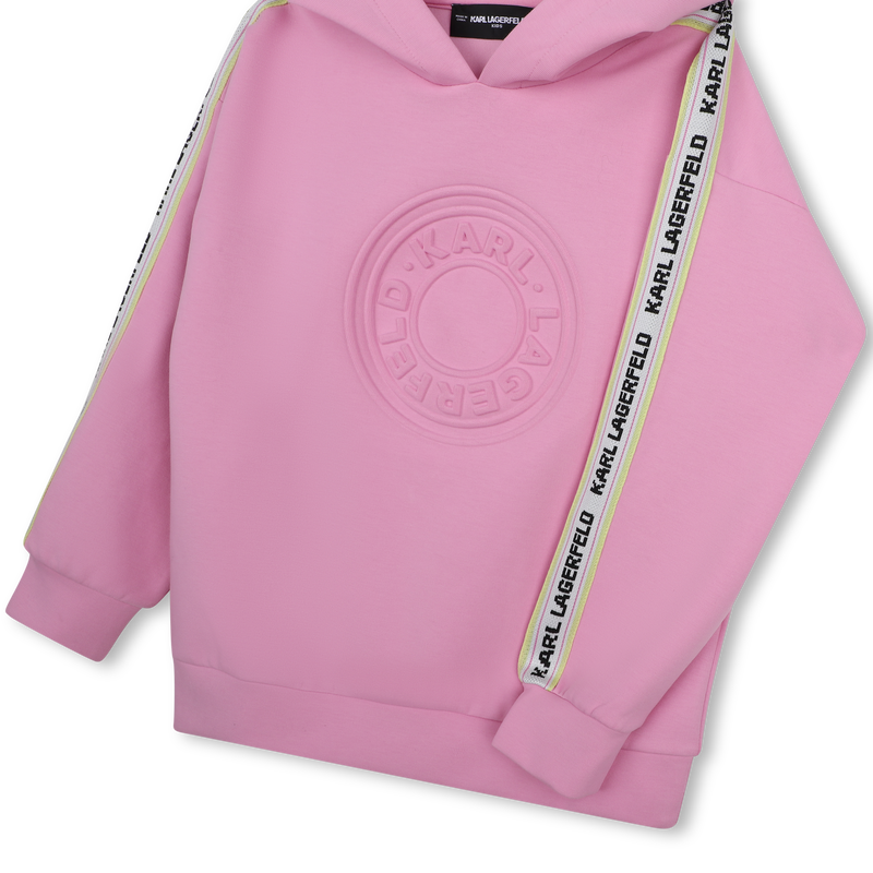 Hoodie KARL LAGERFELD KIDS 
                        GIRL