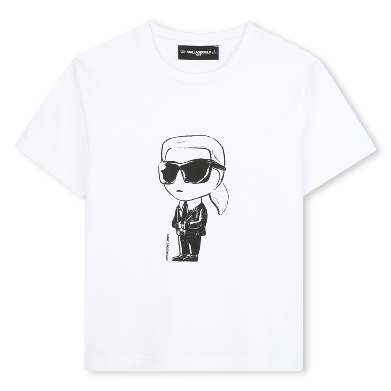 Short-sleeved T-shirt KARL LAGERFELD KIDS 
                        BOY