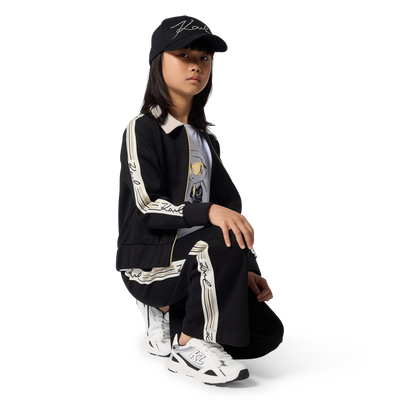 CARDIGAN WITH COLLAR KARL LAGERFELD KIDS GIRL