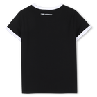 Short sleeve t-shirt KARL LAGERFELD KIDS 
                    GIRL