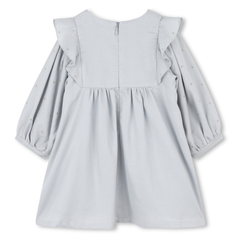 Cotton twill dress CHLOE 
                        GIRL