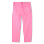 Twill trousers with hearts BILLIEBLUSH 
                    GIRL