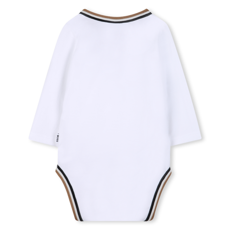 PYJAMA + BODYSUIT + BEANIE + MITTENS SET BOSS 
                        BOY