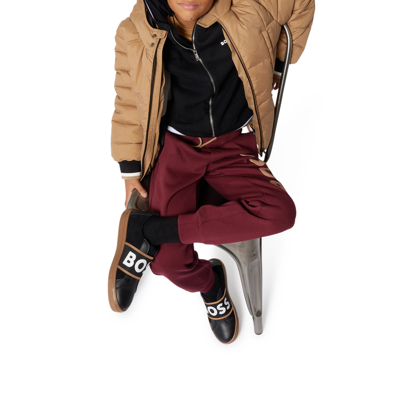 Cotton & Wool Cardigan BOSS 
                        BOY