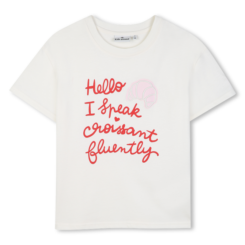 Short sleeve t-shirt KIDS AROUND 
                        GIRL