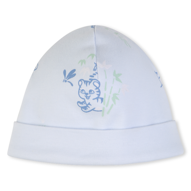 PAJAMA, HAT AND BIB SET KENZO KIDS 
                        BOY