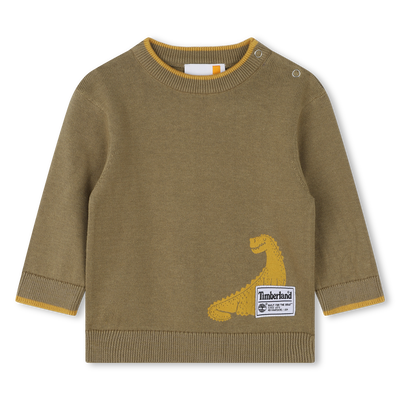 Dinosaur Knit Sweater TIMBERLAND BOY