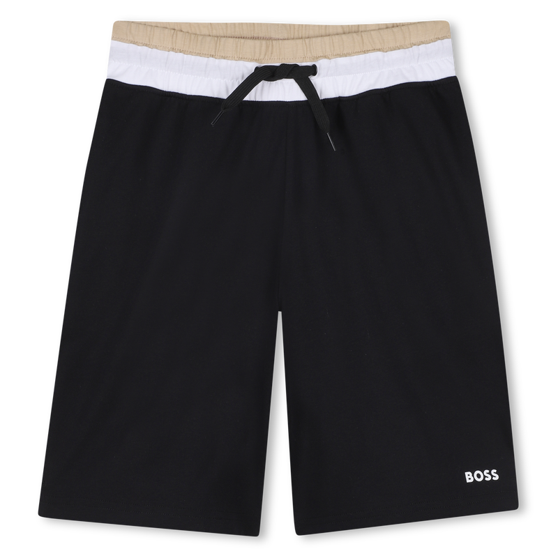 T-SHIRT + BERMUDA SET BOSS 
                        BOY