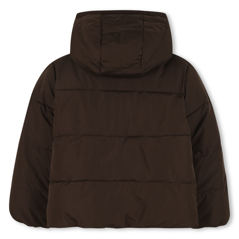 Reversible hooded puffer jacket MICHAEL KORS 
                        GIRL