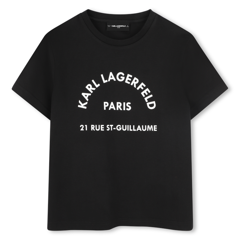 Short-sleeved T-shirt KARL LAGERFELD KIDS 
                        BOY