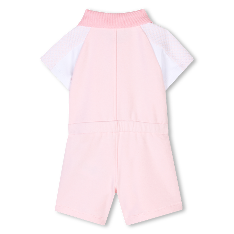 Short panelled romper BOSS 
                        GIRL