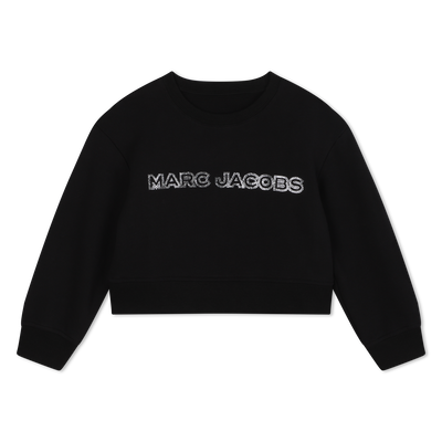 Cropped fleece sweatshirt MARC JACOBS GIRL