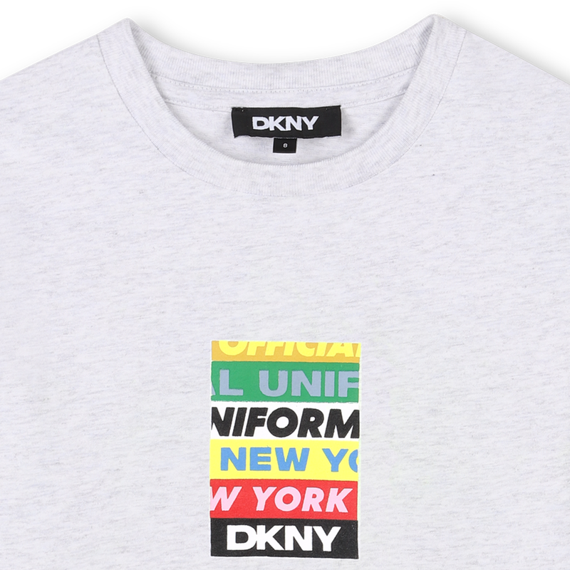 Short-sleeved cotton T-shirt DKNY 
                        BOY