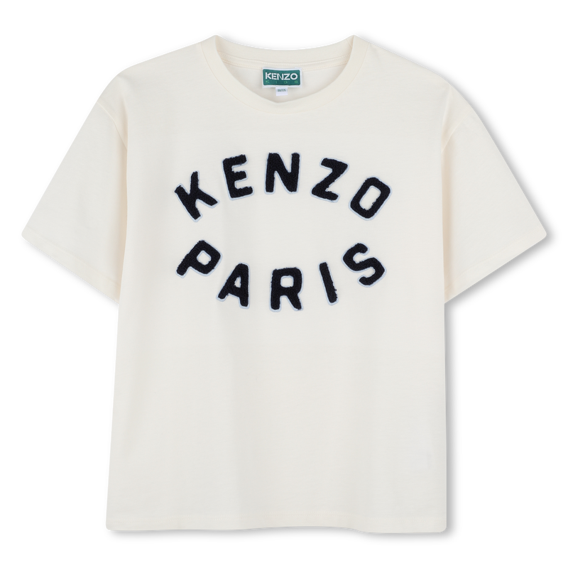 Short-sleeved cotton T-shirt KENZO KIDS 
                        UNISEX