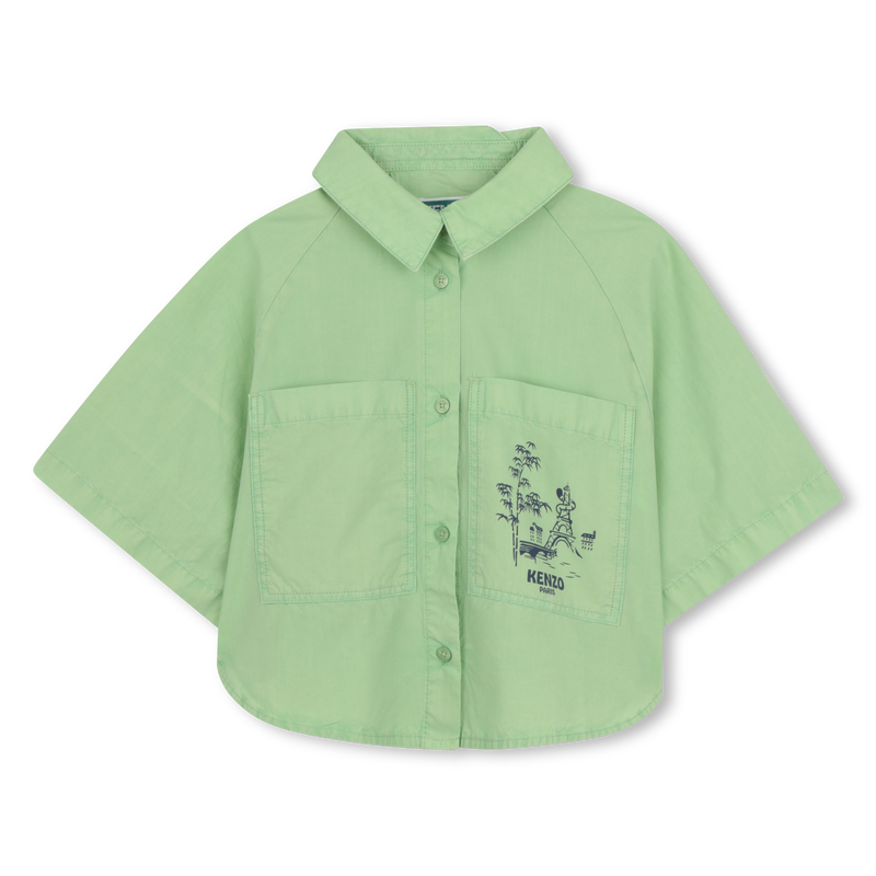 POPLIN SHIRT KENZO KIDS 
                        GIRL