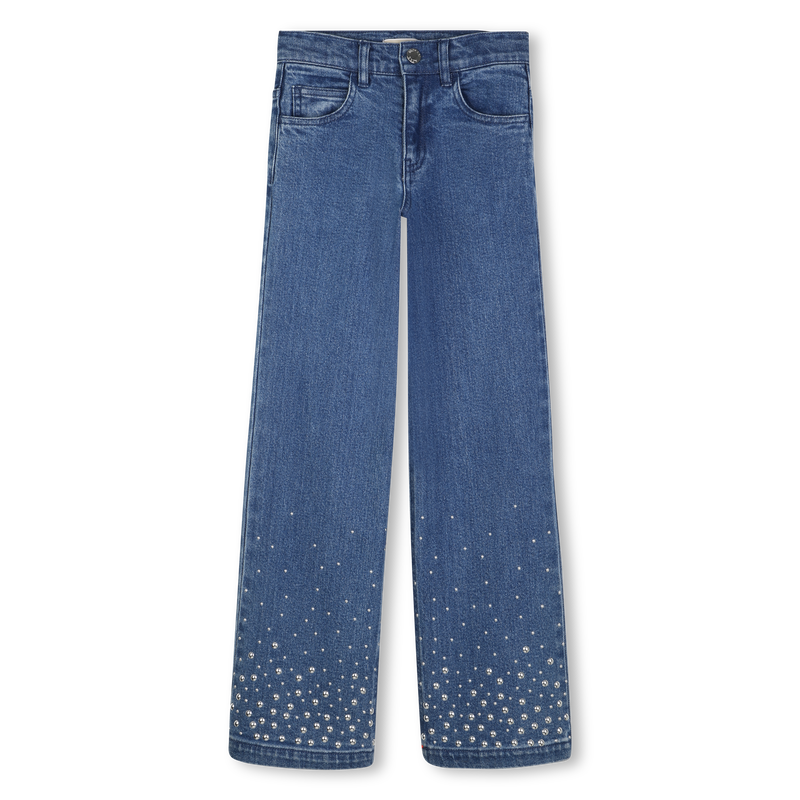 ADJUSTABLE WAIST JEANS MICHAEL KORS 
                        GIRL