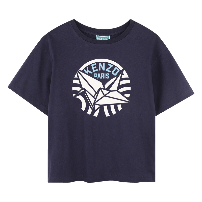 T-shirt with logo print KENZO KIDS 
                        GIRL