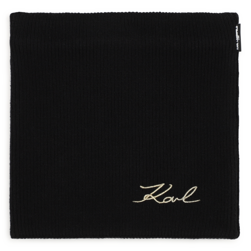 Hat and neck warmer set KARL LAGERFELD KIDS 
                        GIRL