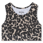 Printed bra top MICHAEL KORS 
                    GIRL