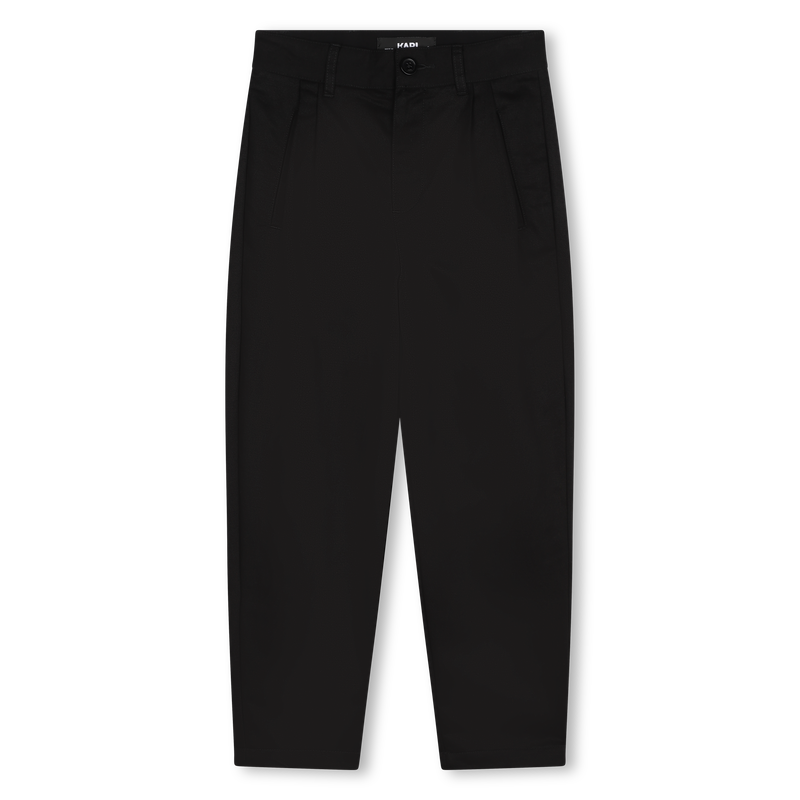 Pleated trousers KARL LAGERFELD KIDS 
                        BOY