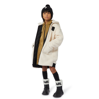 Trench-Style Shirt Dress KARL LAGERFELD KIDS GIRL