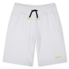 Fleece Bermuda running shorts HUGO 
                    BOY
