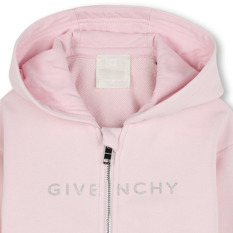 Zip-up hooded sweatshirt GIVENCHY 
                        GIRL