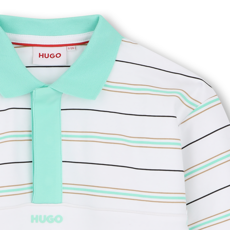 SHORT-SLEEVED POLO SHIRT HUGO 
                        BOY