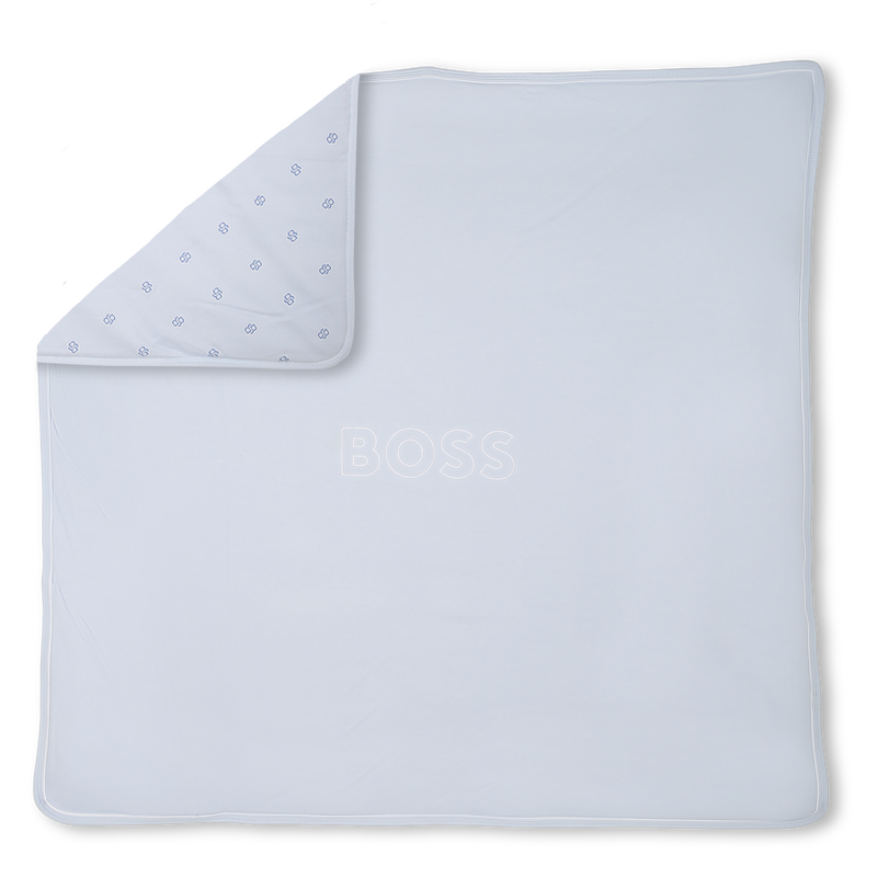 Cotton blanket BOSS 
                        UNISEX