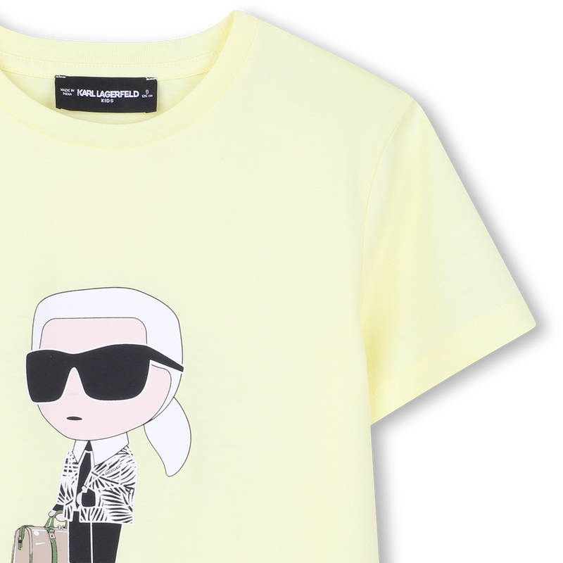 SHORT SLEEVE T-SHIRT KARL LAGERFELD KIDS 
                        BOY