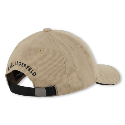 CAP WITH ADJUSTABLE CLOSURE KARL LAGERFELD KIDS BOY